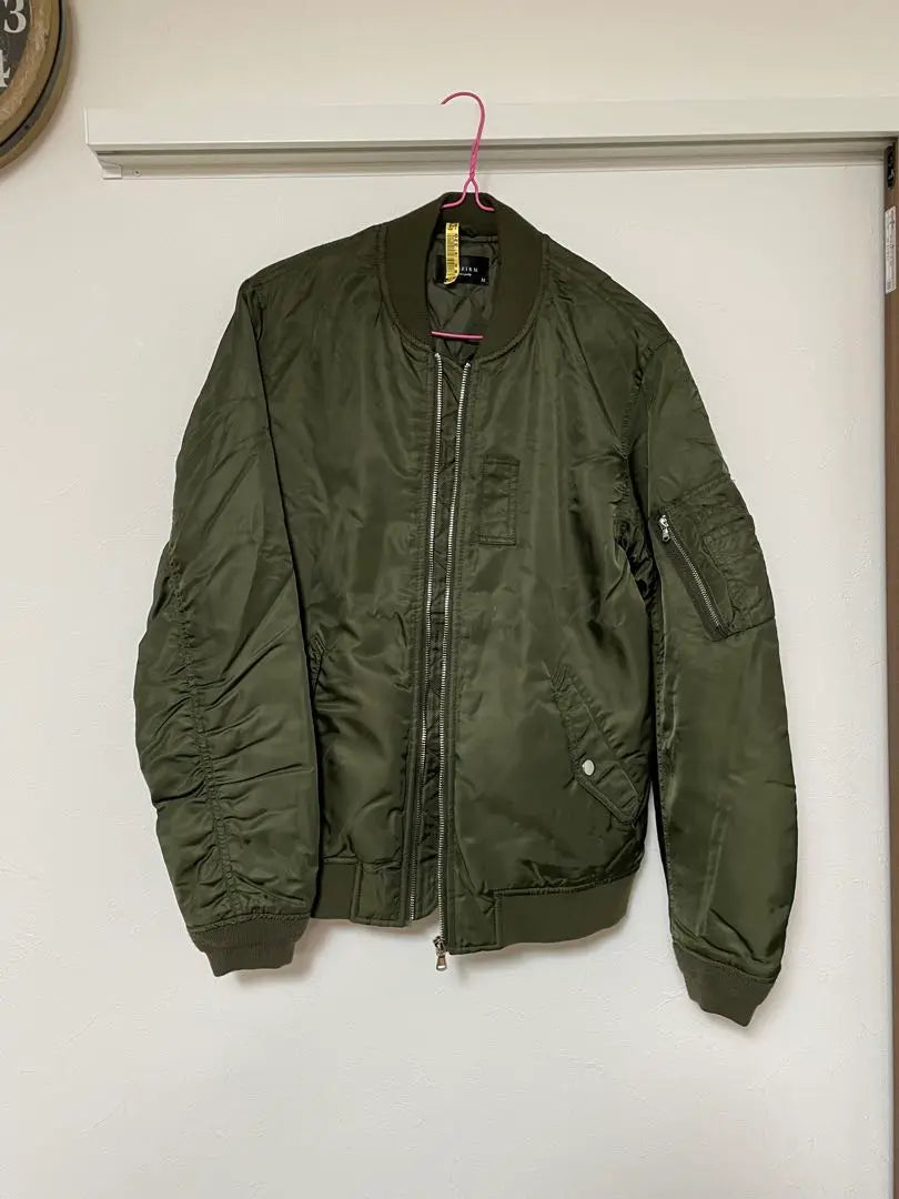 MA-1 Style Jacket Olive Green