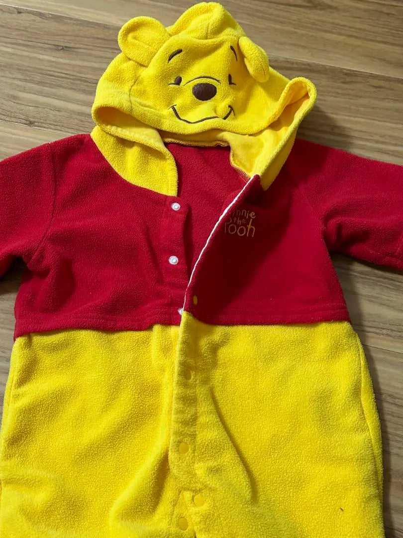 Winnie the Pooh Fleece Rompers | くまのプーさん フリースロンパース