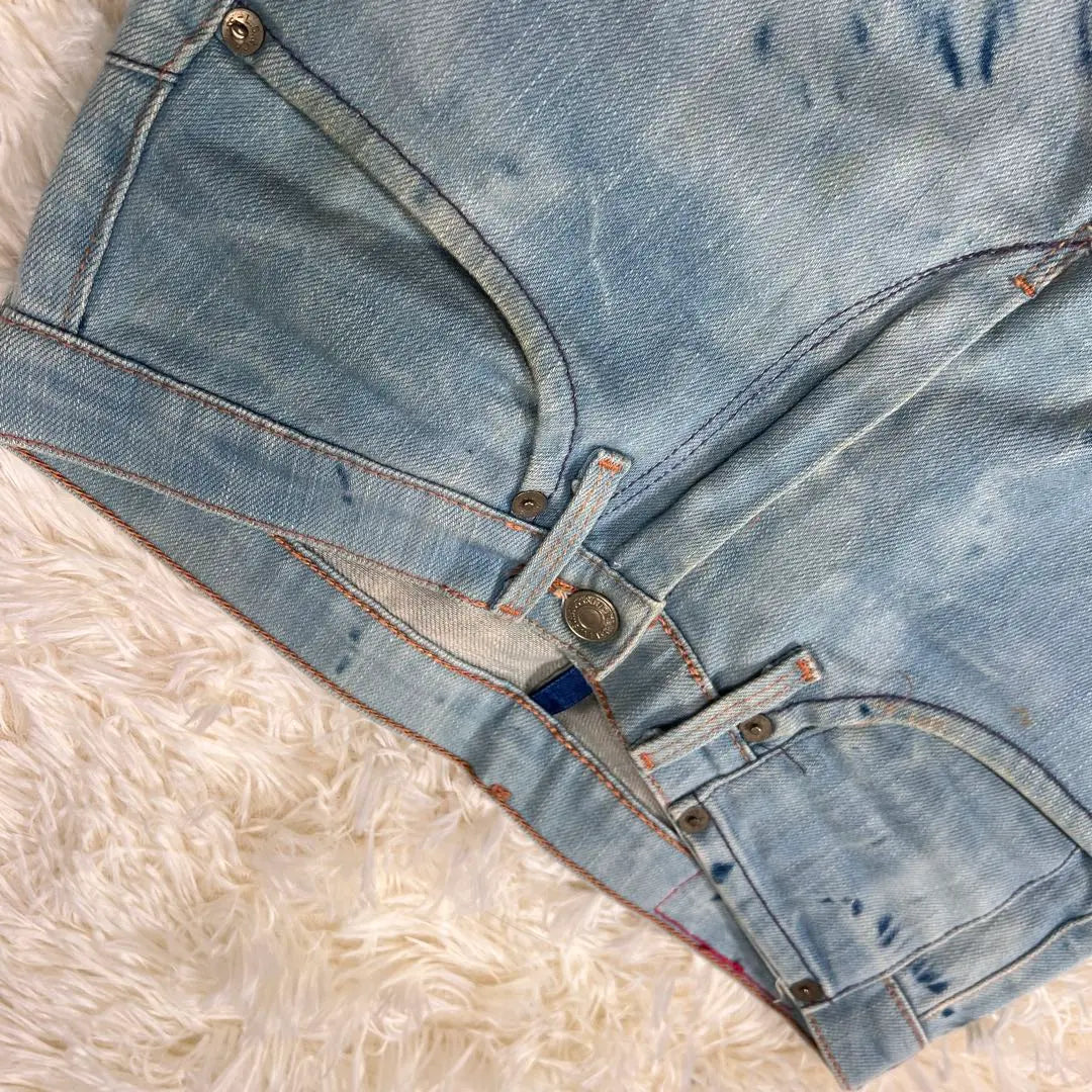 [Raro] Levi's RED Margiela 3D Cut Bleach Denim de los años 2000