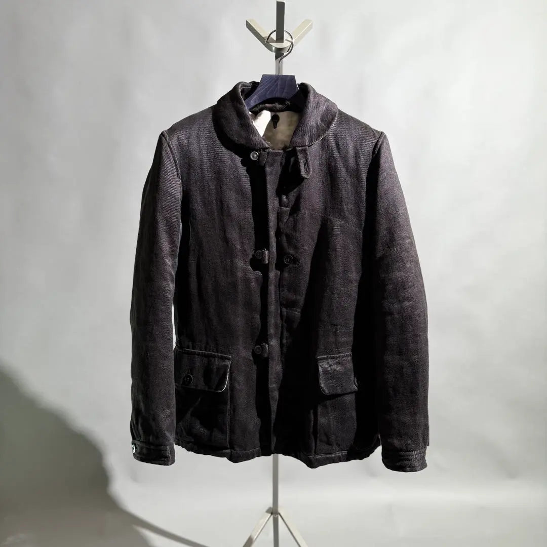 08sircus Archive Rex Fur Liner Jacket 46 Black