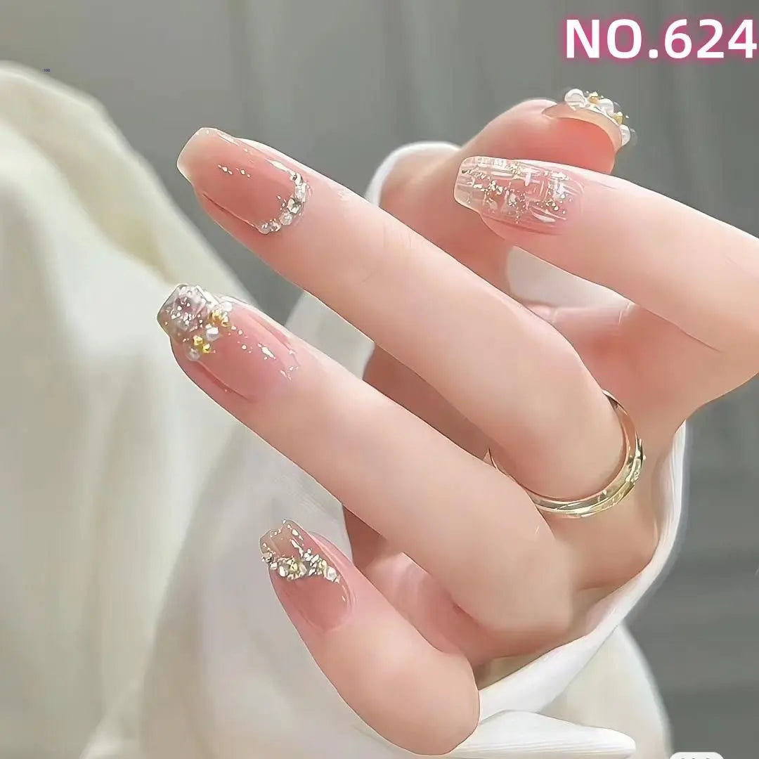 624 A temperament nail chip gift Korean popular white day elegant [6TJ]