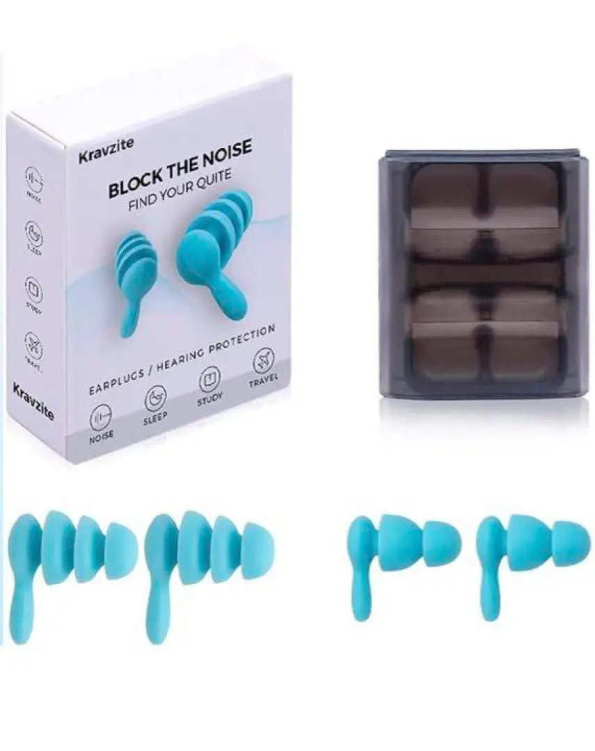 Earplugs for sleep soundproof earplugs Mimisen Soundproofing Study work Healthy soft silicone