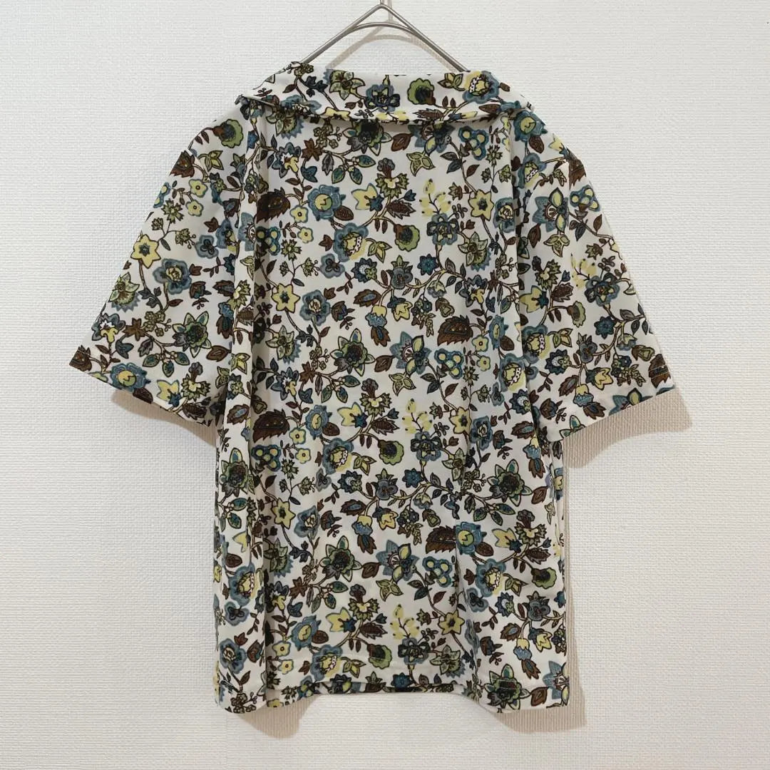 Y1754 [Jeannilodi Diki] Patrón Liberty Tops Patrón total senior Hecho en Japón | y1754【ジャンニロジュディチェ】 リバティ柄トップス シニア 総柄 日本製