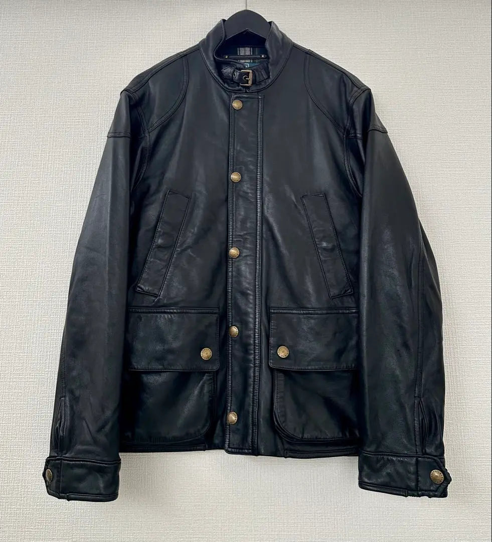 Super Special 90s Polo Ralph Lauren Leather Jacket M Black