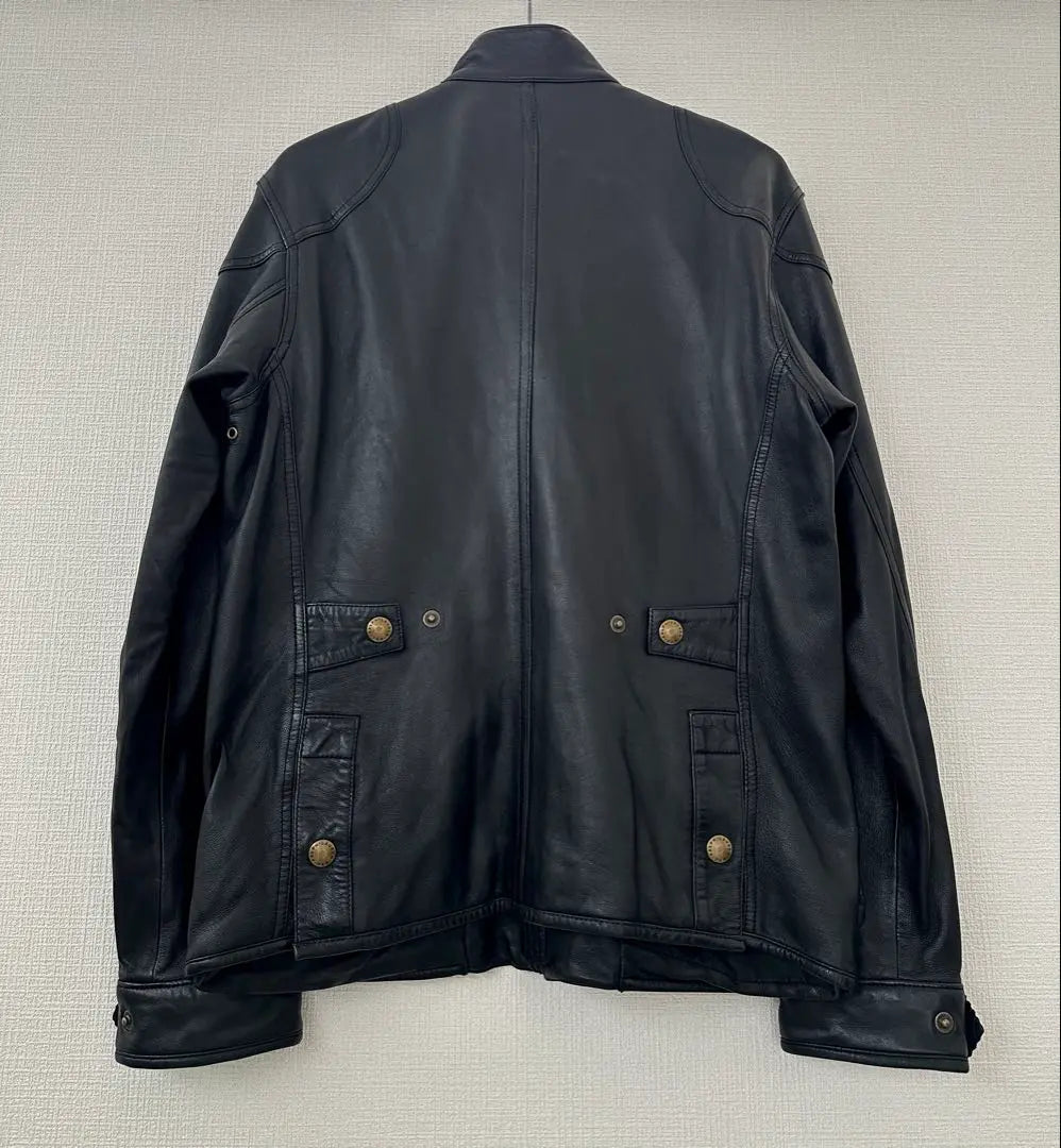 Super Special 90s Polo Ralph Lauren Leather Jacket M Black