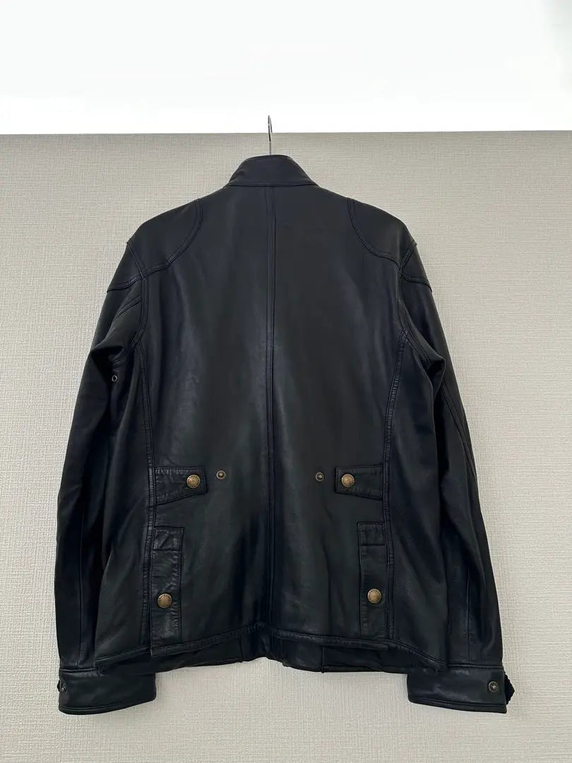 Super Special 90s Polo Ralph Lauren Leather Jacket M Black