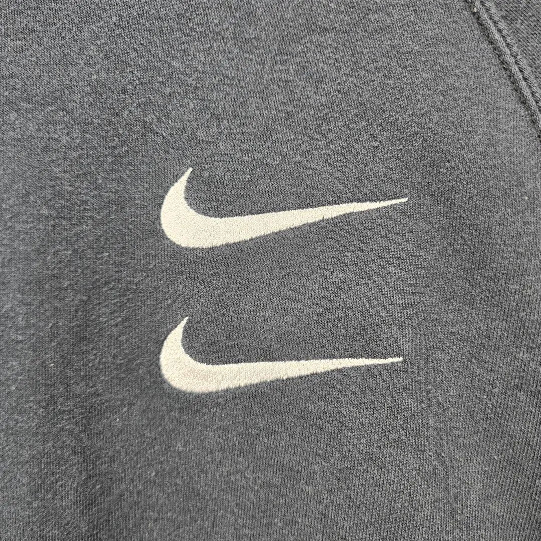 NIKE French Terry Sweatshirt S Embroidered Logo Back Logo Old clothes