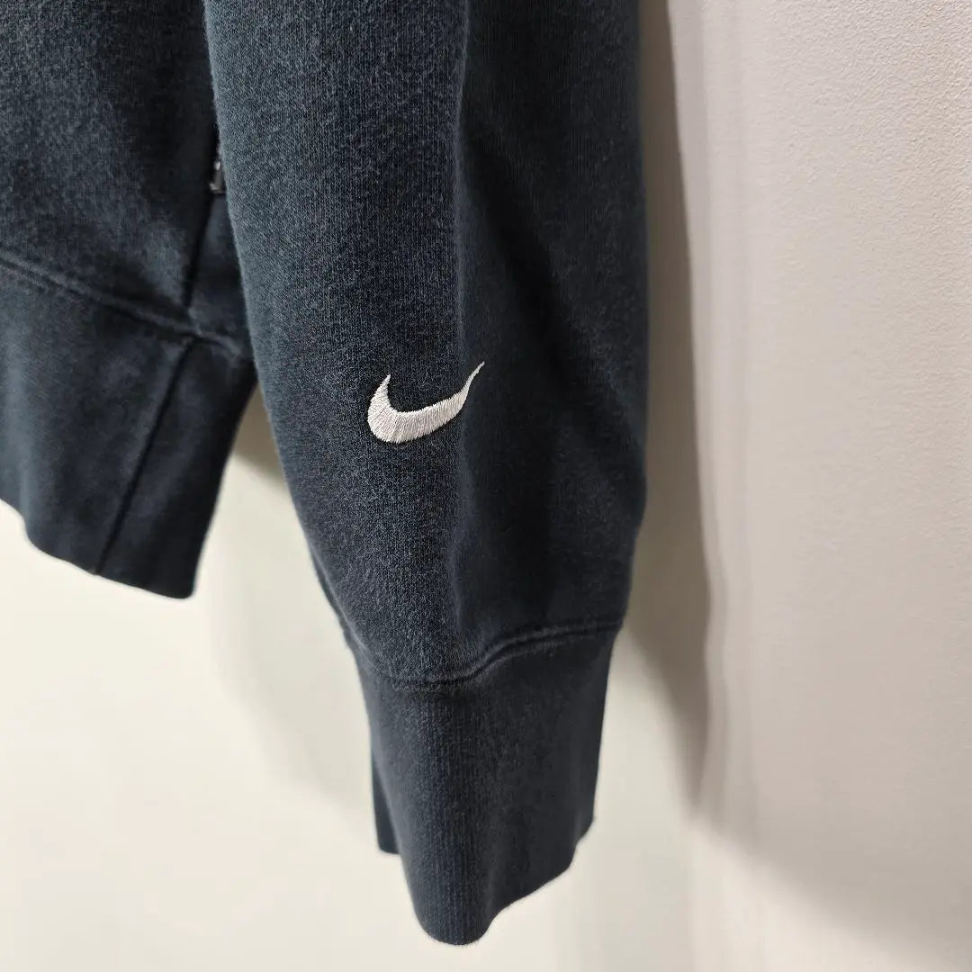 NIKE French Terry Sweatshirt S Embroidered Logo Back Logo Old clothes