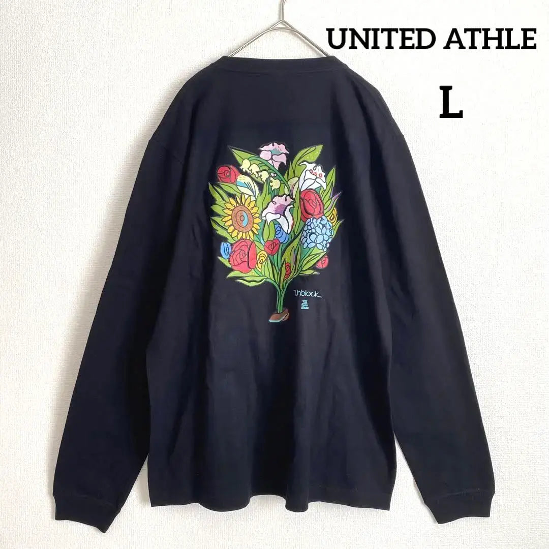 Beautiful item✨ [UNITED ATHLE] Long sleeve T-shirt back print matching look