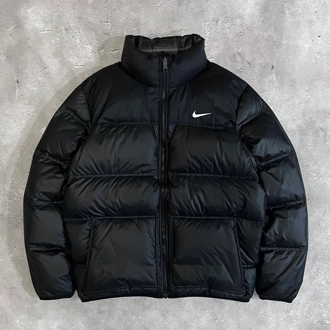 NIKE Reversible Down Jacket Black Nupushi 550 Phil Power | NIKE リバーシブル ダウンジャケット ブラック ヌプシ 550フィルパワー