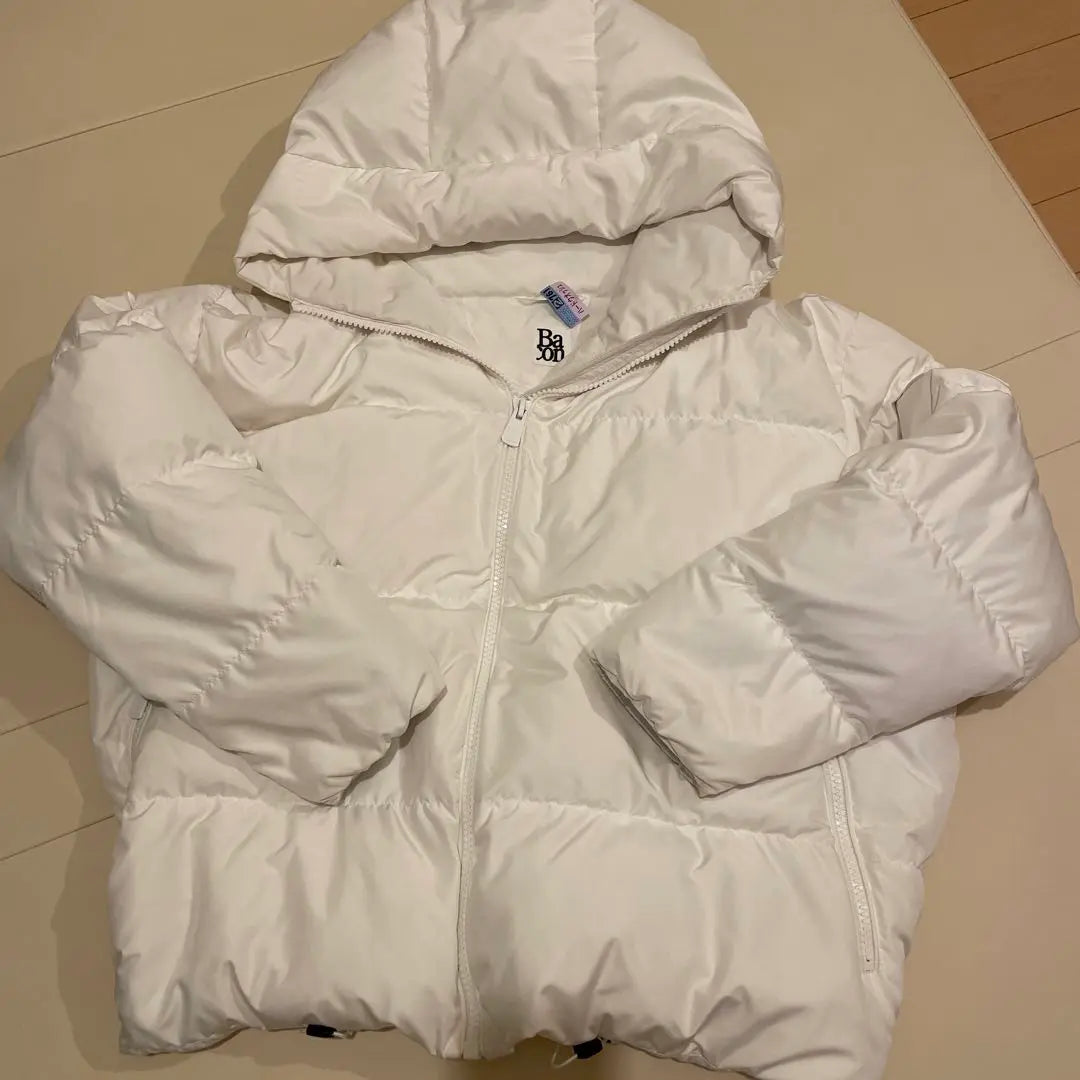 [Bacon] Down jacket/New Cloud White