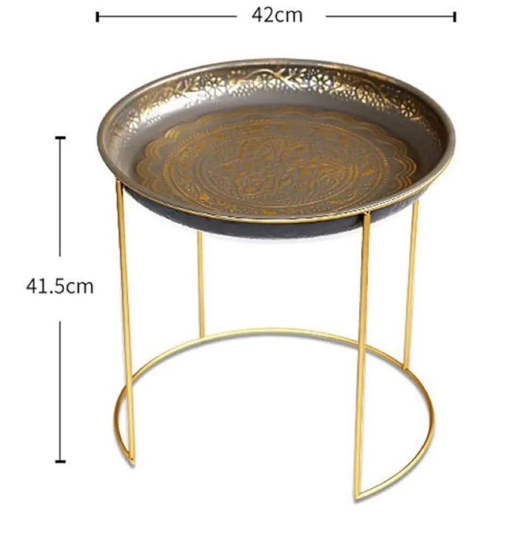 Metal tray side table | メタルトレイ サイドテーブル