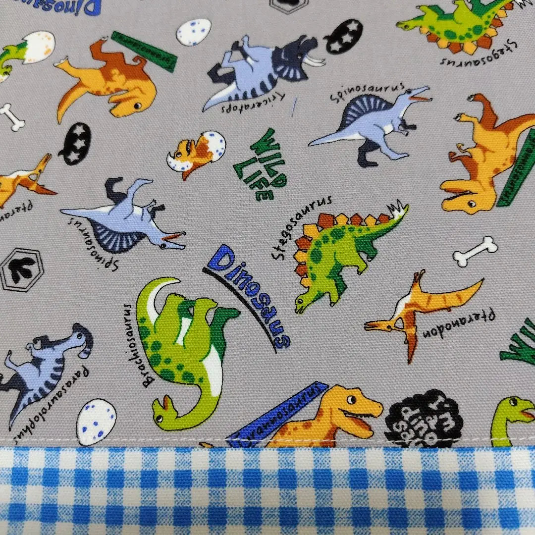 Mantel individual [43] Kuruma Shinkansen Dinosaur Boys Lunch Mat 25 35