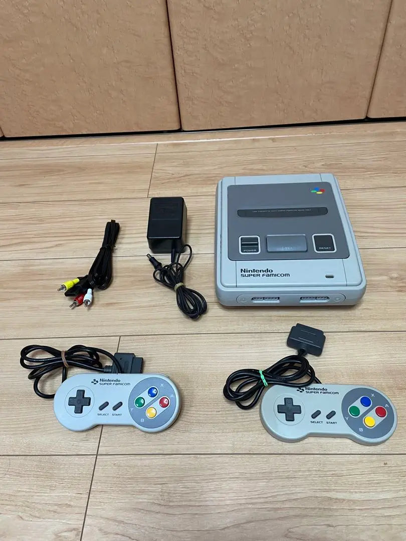 Nintendo Super Famicom with 2 controllers