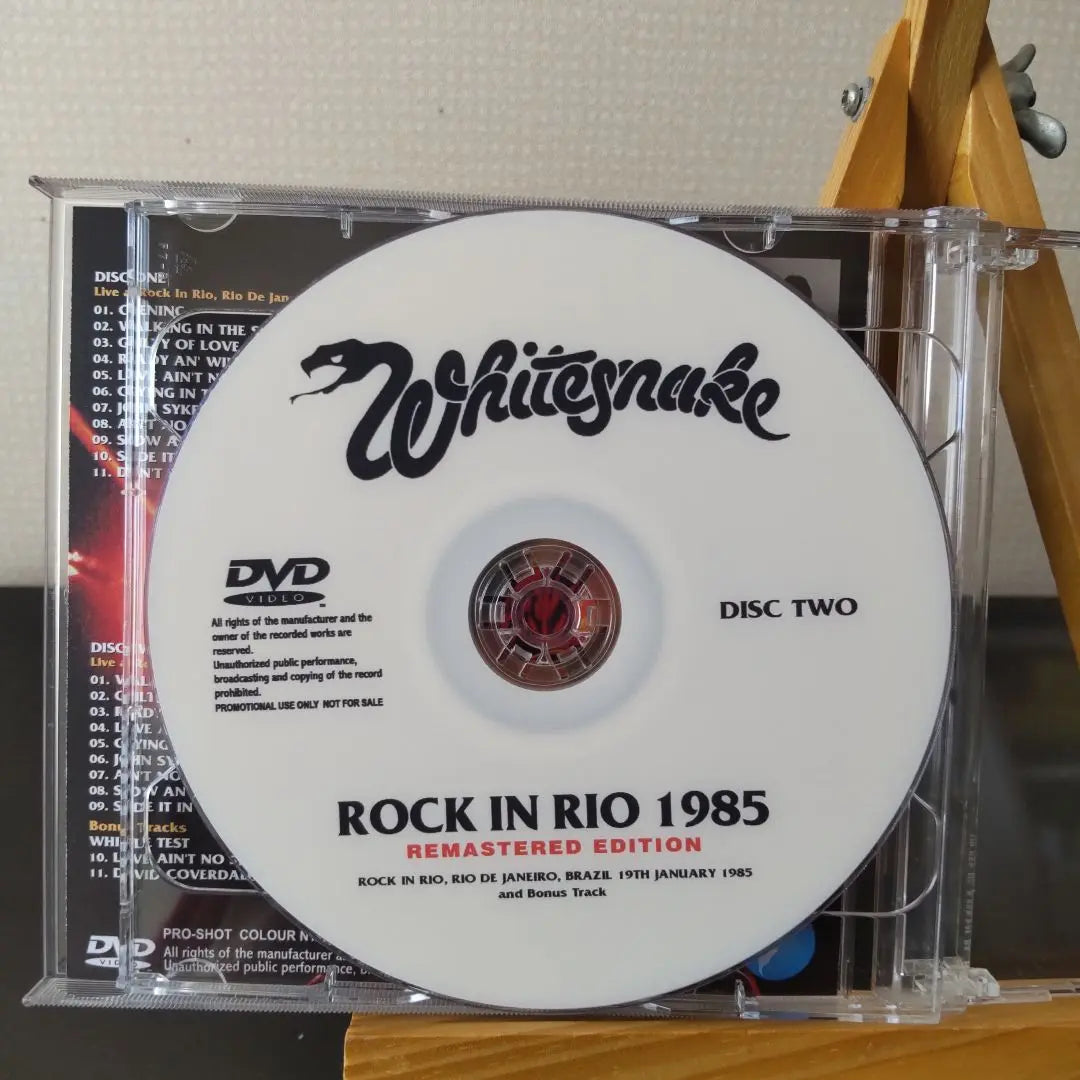 [Pirate Disk] Whitesnake Rock in Rio 1985 DVD2 set