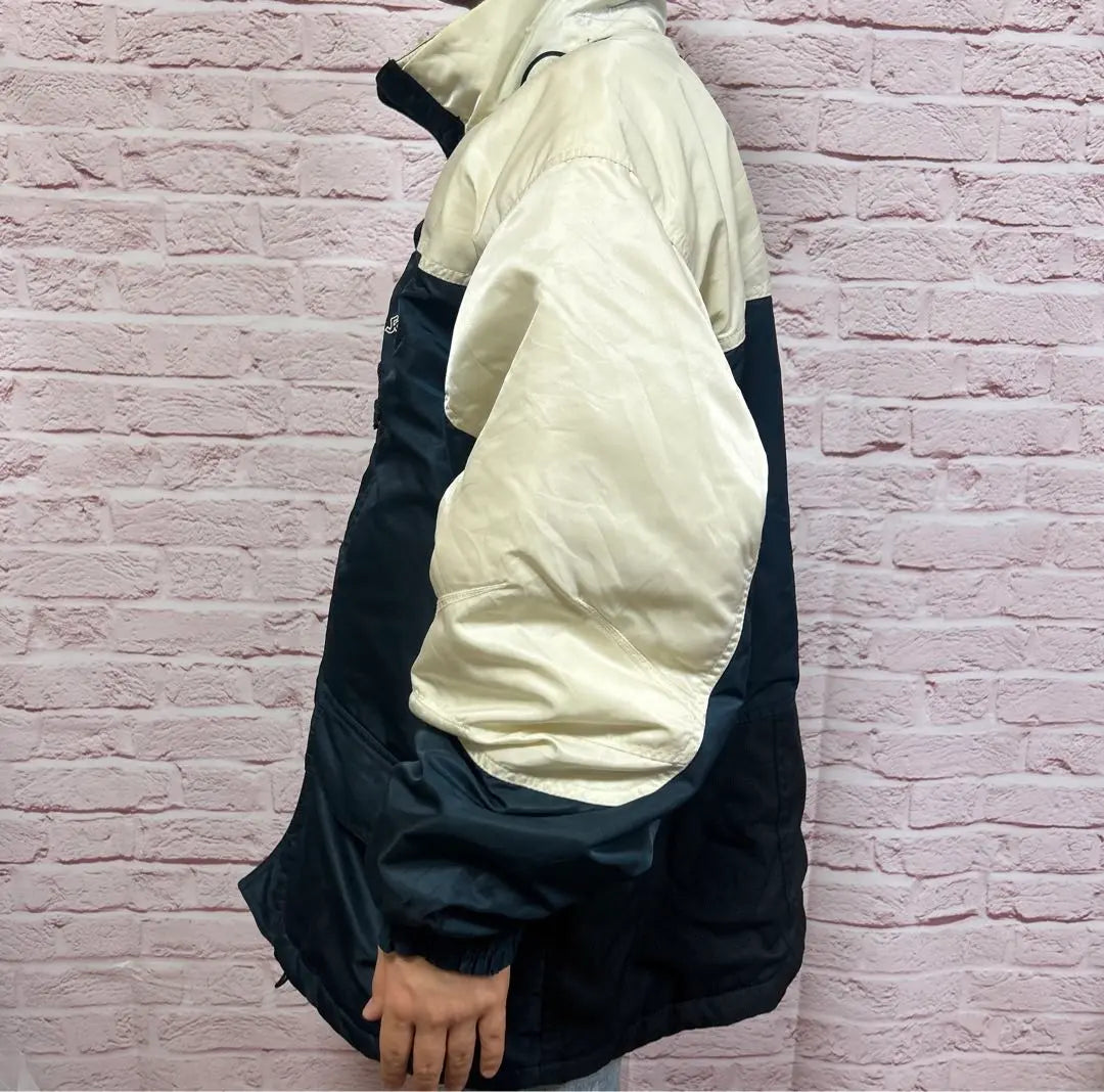 [☆ Outstanding stylish feeling ☆] Schott Down Jacket XL White Difficult to obtain one point | 【☆お洒落感抜群☆】SCHOTT ダウンジャケット XL 白 入手困難 一点物