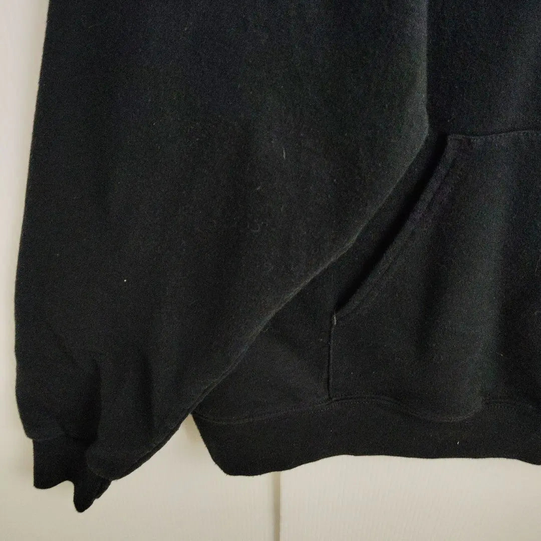 Champion Parker Sweat Hoody Black Back Brushed Men 3XL