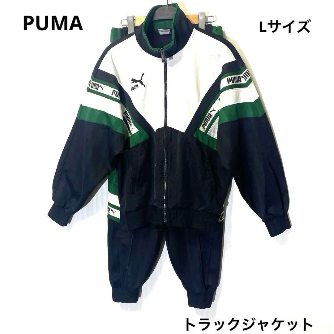 ★PUMA★Rare Design Hit Union Track Jacket Setup L