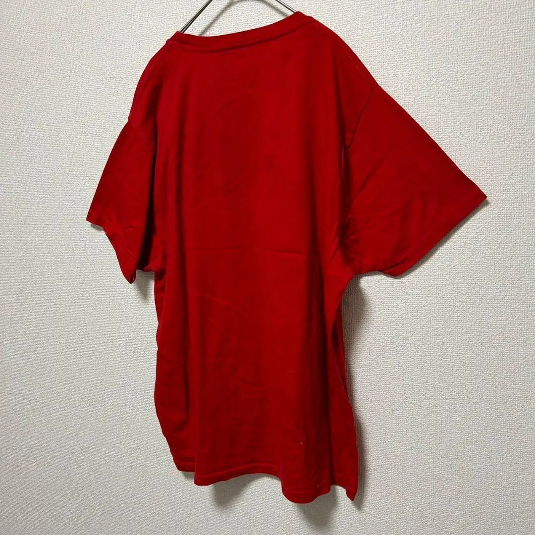 HD80 [Importación de EE. UU.] Camiseta de manga corta [Talla XL para hombre] Roja