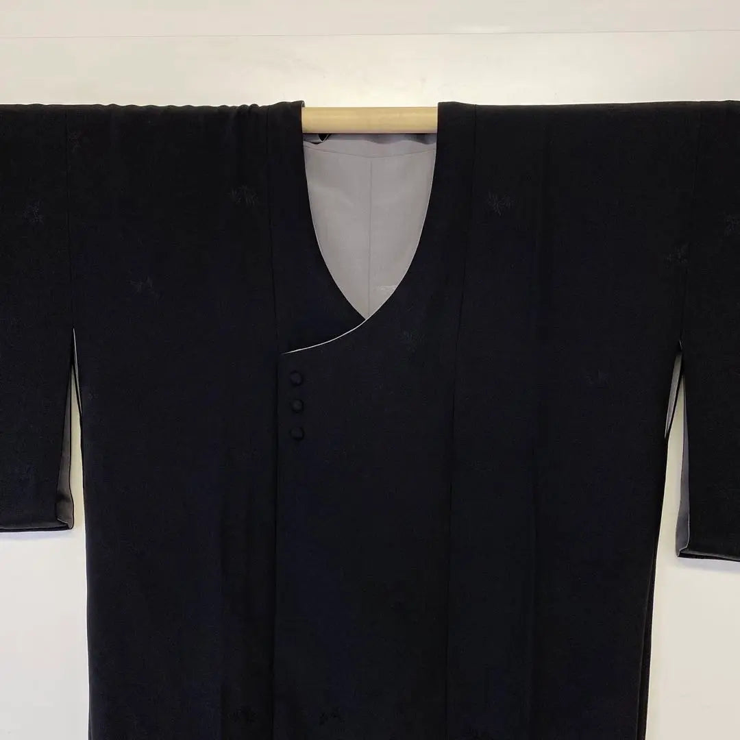 [Uso] 19158o Abrigo Cuello Chiyoda Usos como ropa de luto Kimono reversible para servicios conmemorativos