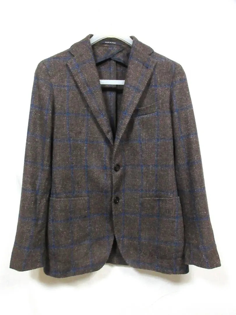 TAGLIATORE Thread Silk Blend Mix Tweed Jacket