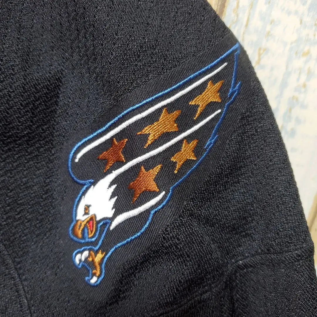 219☆KOHO☆NHL Capitals☆Game Shirt☆Team Logo Embroidery☆Made in Canada