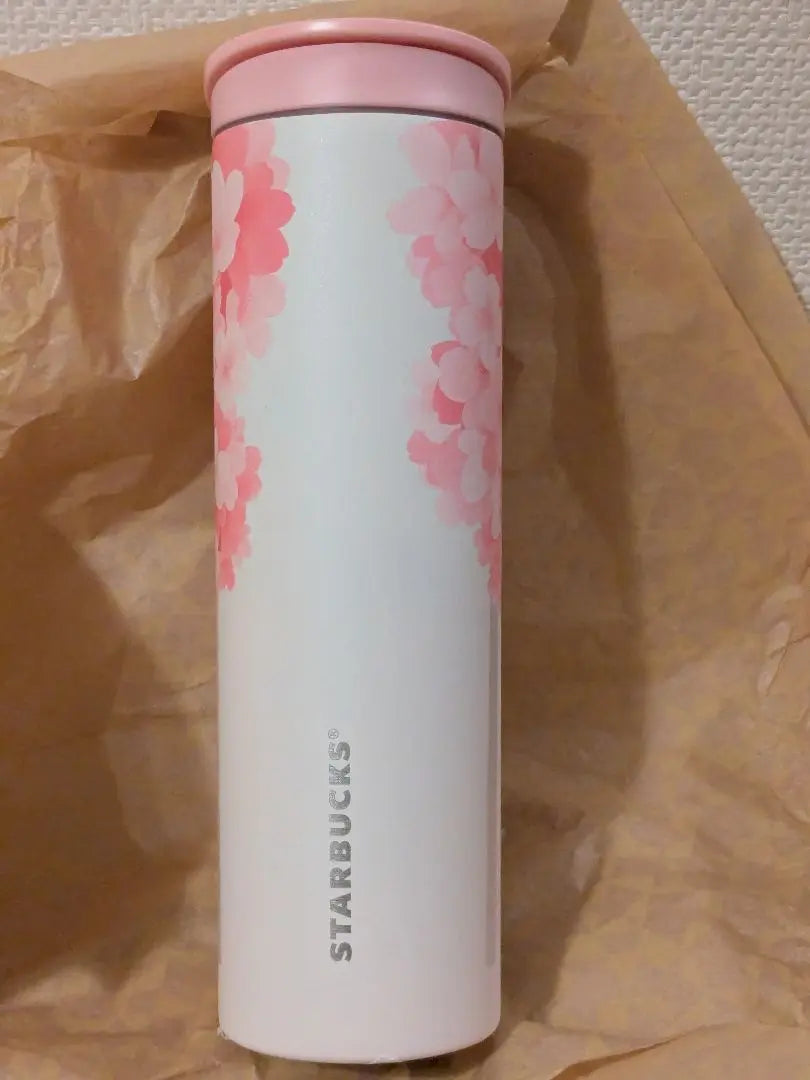 2025 Starbucks Overseas Only SAKURA Stainless Steel Bottle 473ml