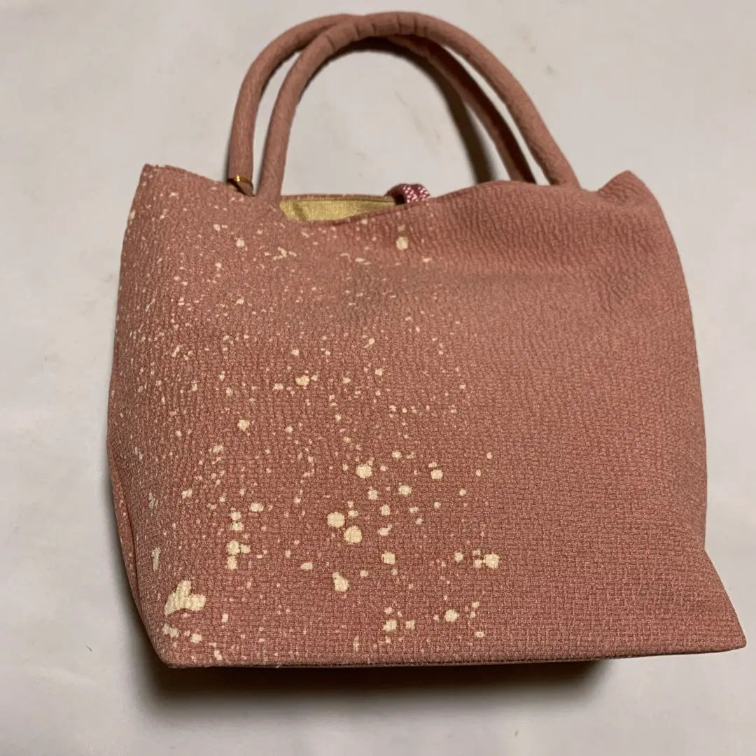 [New and unused] Pure silk Japanese-style bag