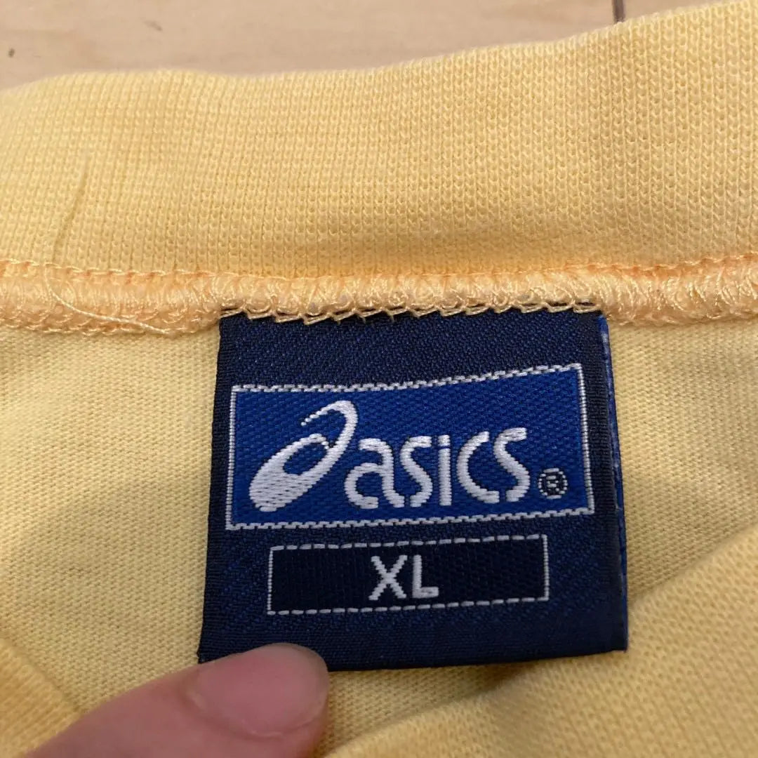 80s 90s vintage old asics street logo XL