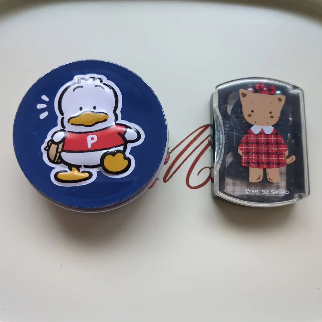 Sanrio Duck Peckle Winky Pinky Sewing Set Sewing