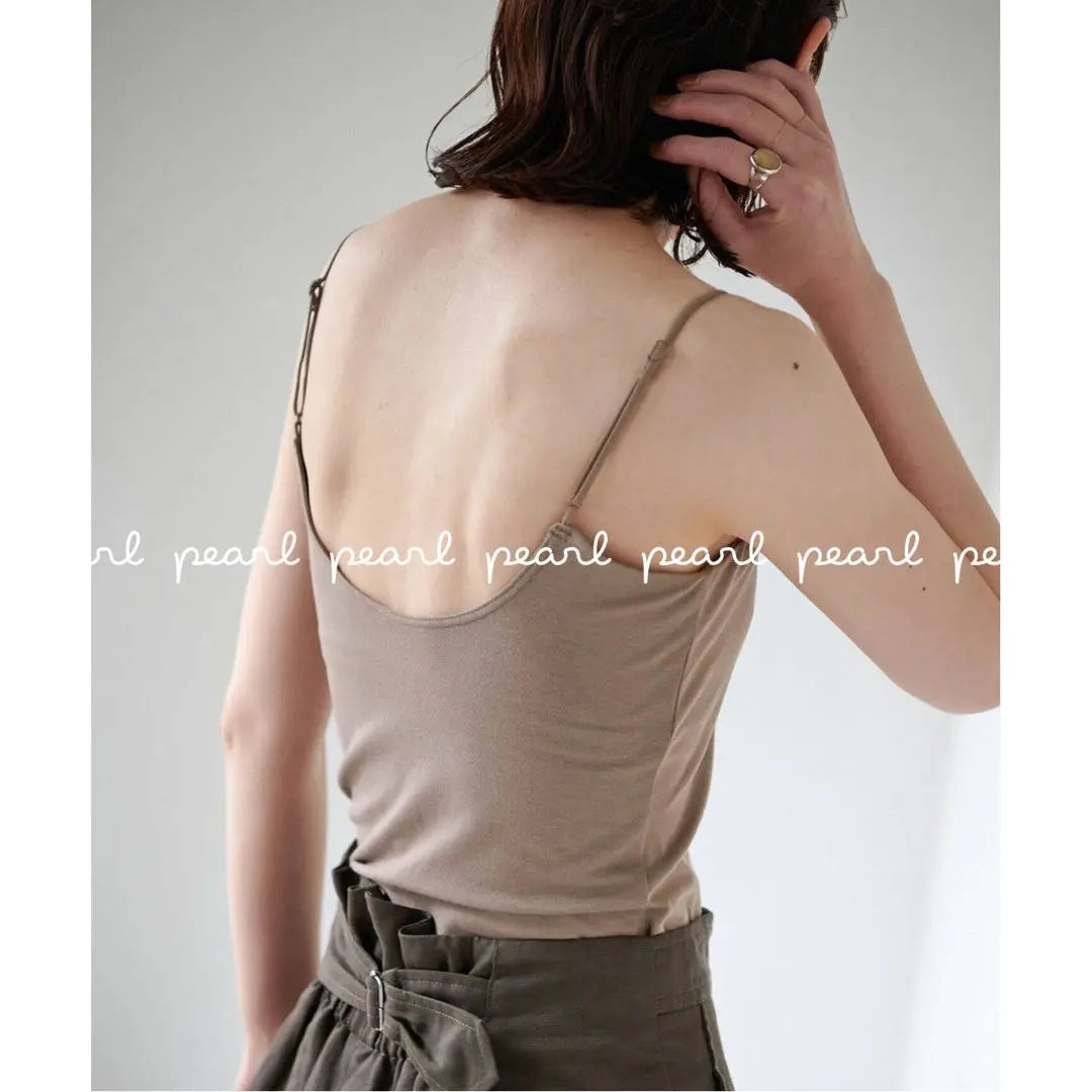 EMILY WEEK◆New organic cotton blend stretch bra camisole