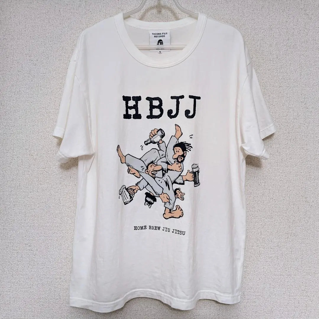 TACOMA FUJI RECORDS HBJJ Jiu-Jitsu T-shirt / M size