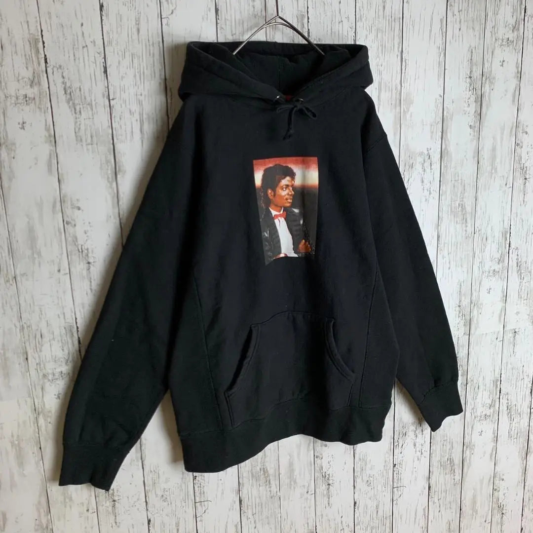 [Super Rare] Sudadera Supreme ☆ Michael Jackson con logo grande / 1205