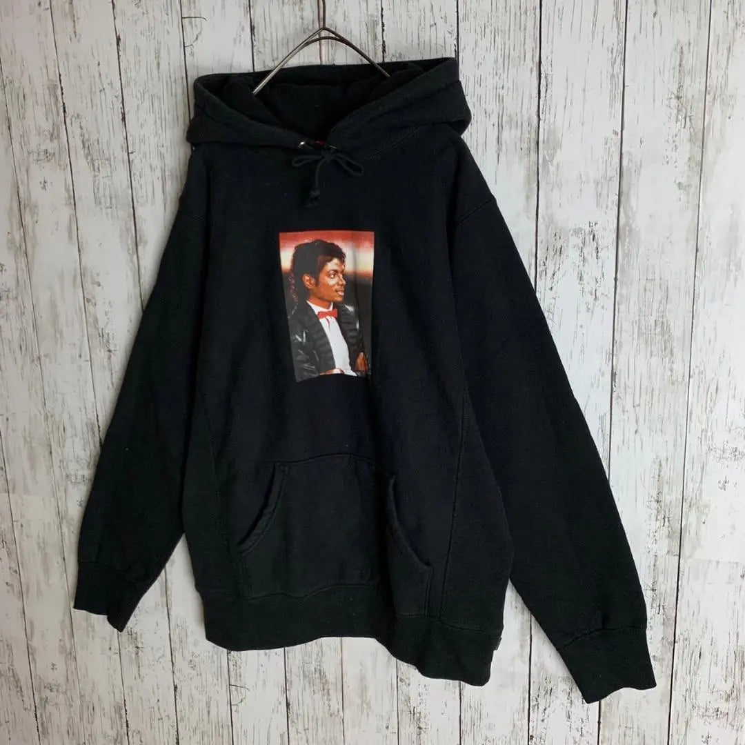 [Super Rare] Sudadera Supreme ☆ Michael Jackson con logo grande / 1205