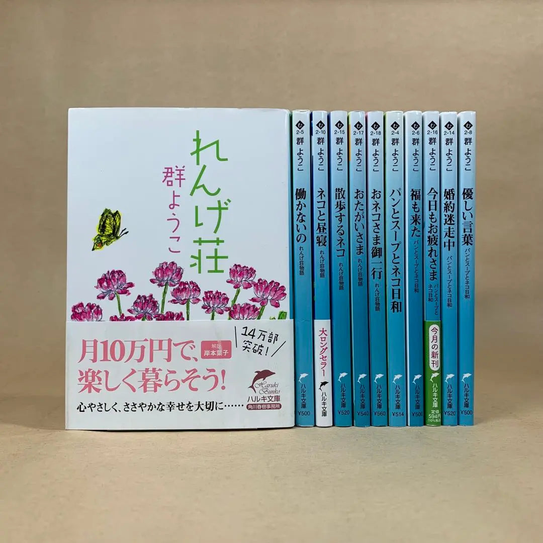 Rengeso Bread, Soup and Cat Weather - Gunyoko Bunko, 11-book set