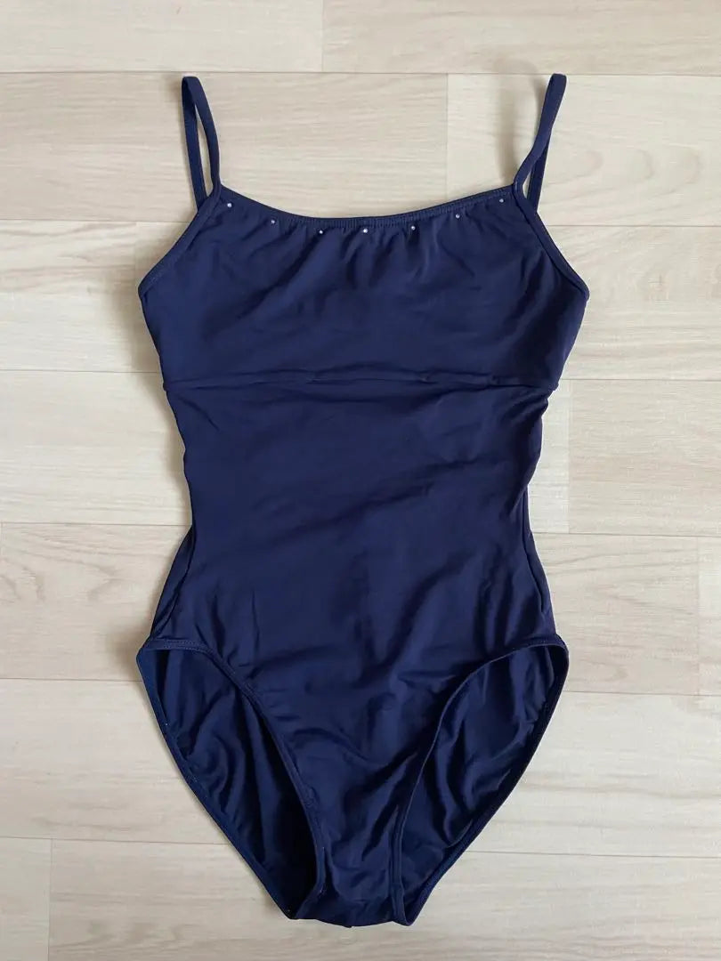 Malakov Chacott Ballet Leotard Size S Women's Adult Navy