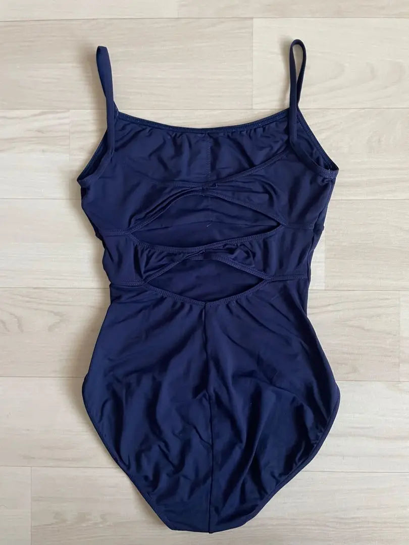 Malakov Chacott Ballet Leotard Size S Women's Adult Navy