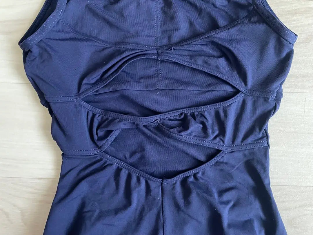 Malakov Chacott Ballet Leotard Size S Women's Adult Navy