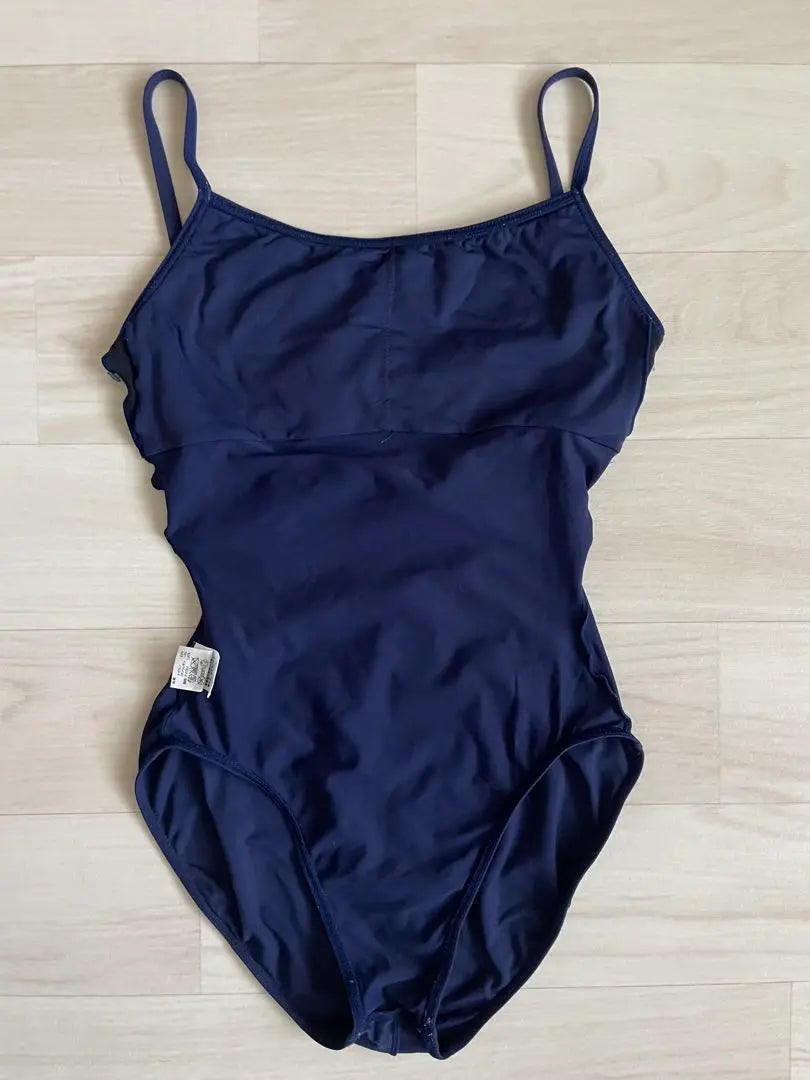 Malakov Chacott Ballet Leotard Size S Women's Adult Navy