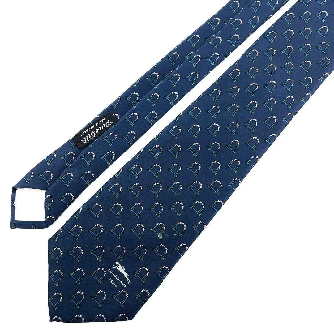 ■ Productos hermosos y raros ■ Traje de negocios para hombre con corbata con patrón Longchamps Un punto