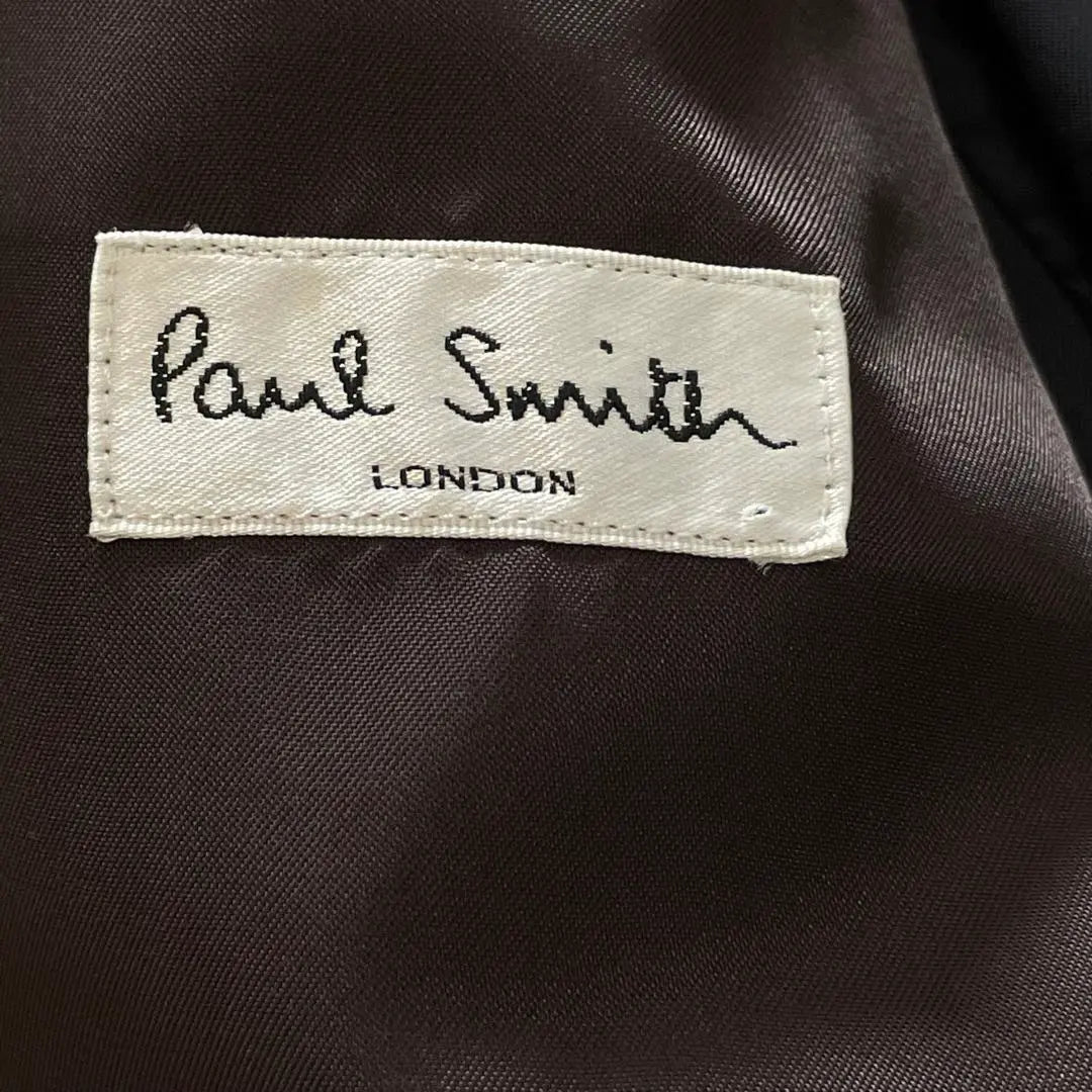 Chaqueta de sastre Paul Smith Roropiana Wool Stripe negra 2B