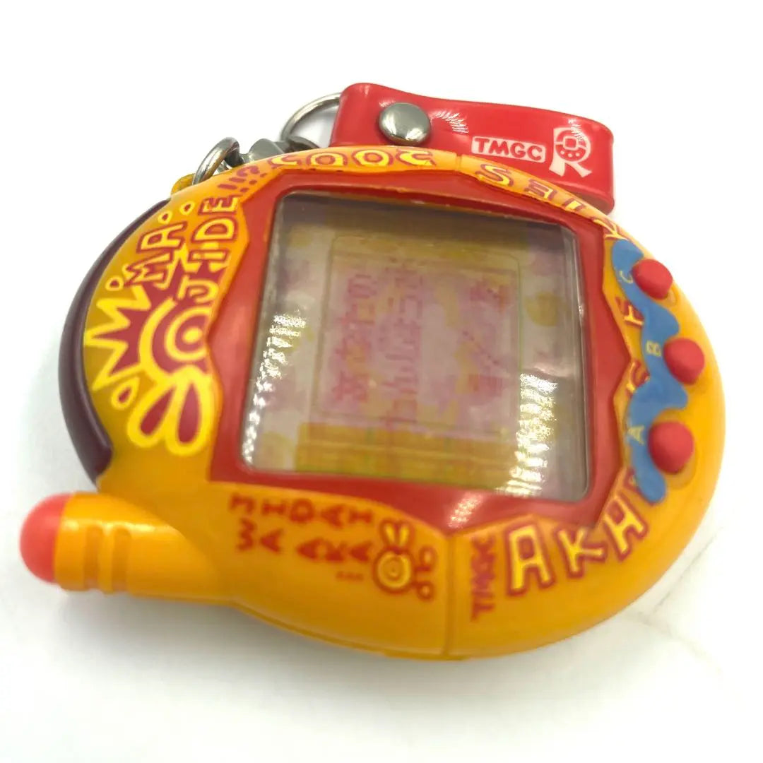 [Producto en funcionamiento] Felicitaciones Teléfono móvil Kaits Tamagotchi Plus Red Series Majide Orenji | 【動作品】祝ケータイかいツーたまごっちプラス赤いシリーズ マジデおれんじ