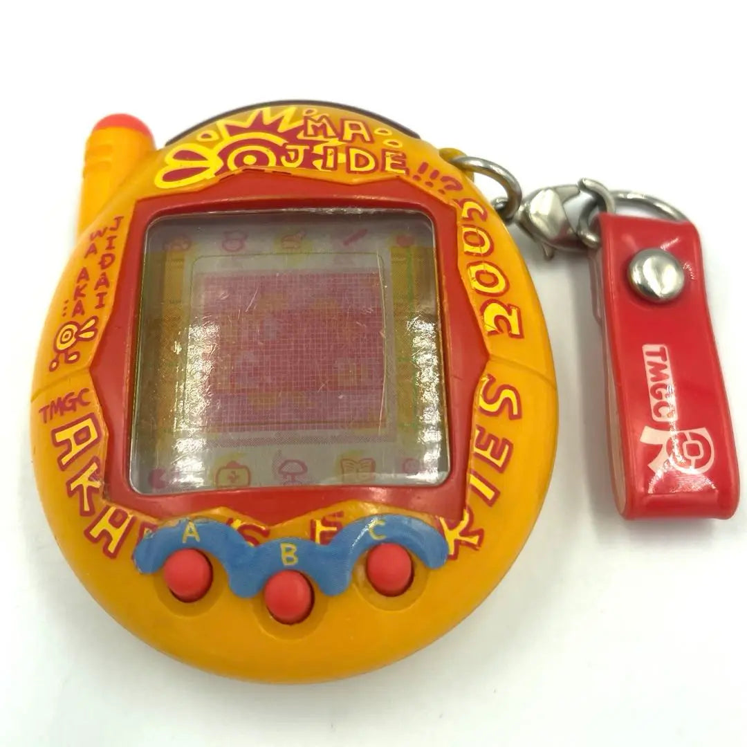 [Producto en funcionamiento] Felicitaciones Teléfono móvil Kaits Tamagotchi Plus Red Series Majide Orenji | 【動作品】祝ケータイかいツーたまごっちプラス赤いシリーズ マジデおれんじ