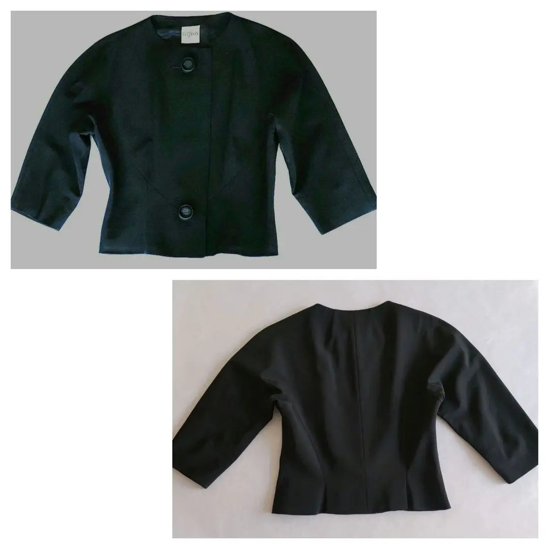 ★Good condition★ World Suceso Suit Setup 100% Wool 38M Black