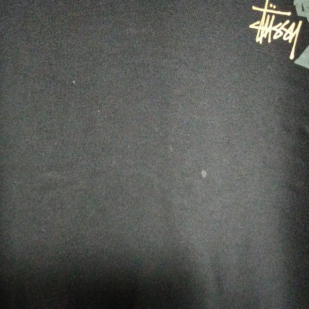 Sudadera Stussy de los años 90 fabricada en EE. UU. Etiqueta azul marino Shadow Jazzman