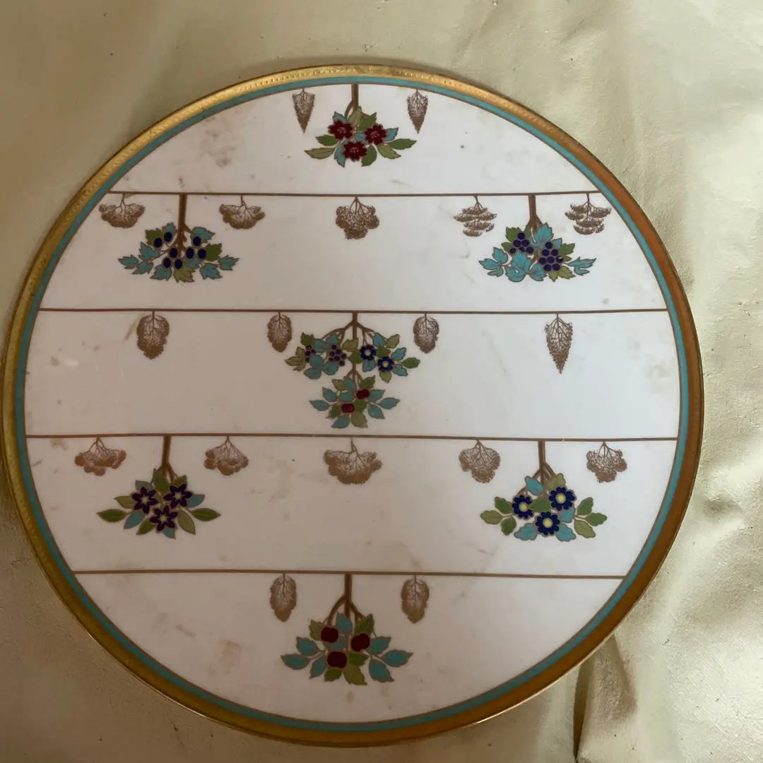 Noritake large plate Oasis Veil