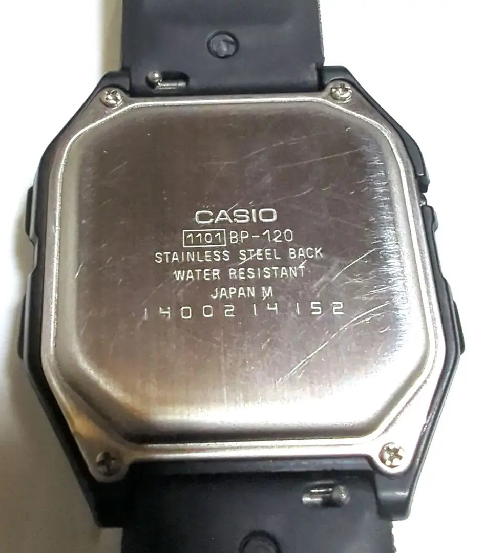 CASIO BP-120 Blood Pressure Monitor Watch