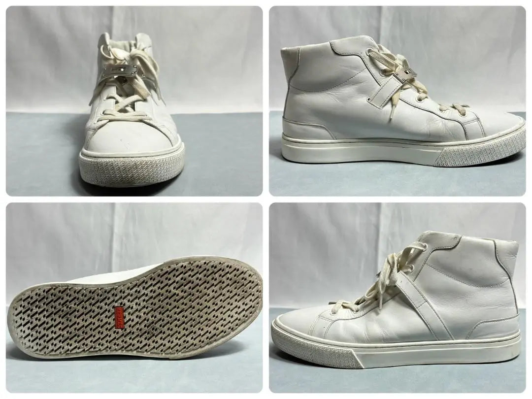 HERMES Daydream High-Cut Sneakers 42 1/2 27cm