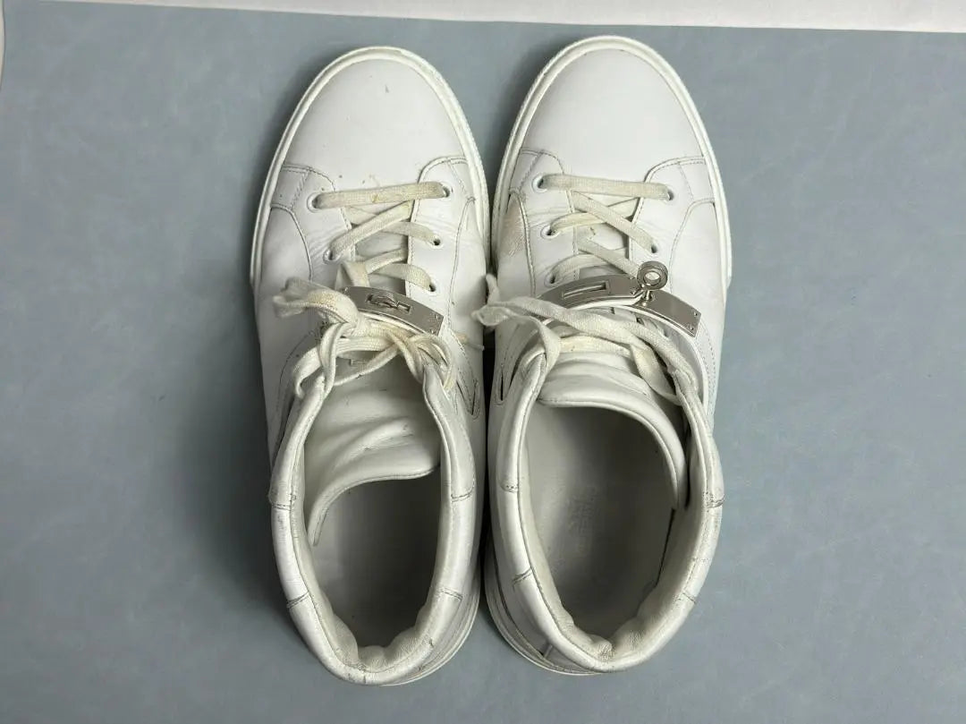 HERMES Daydream High-Cut Sneakers 42 1/2 27cm