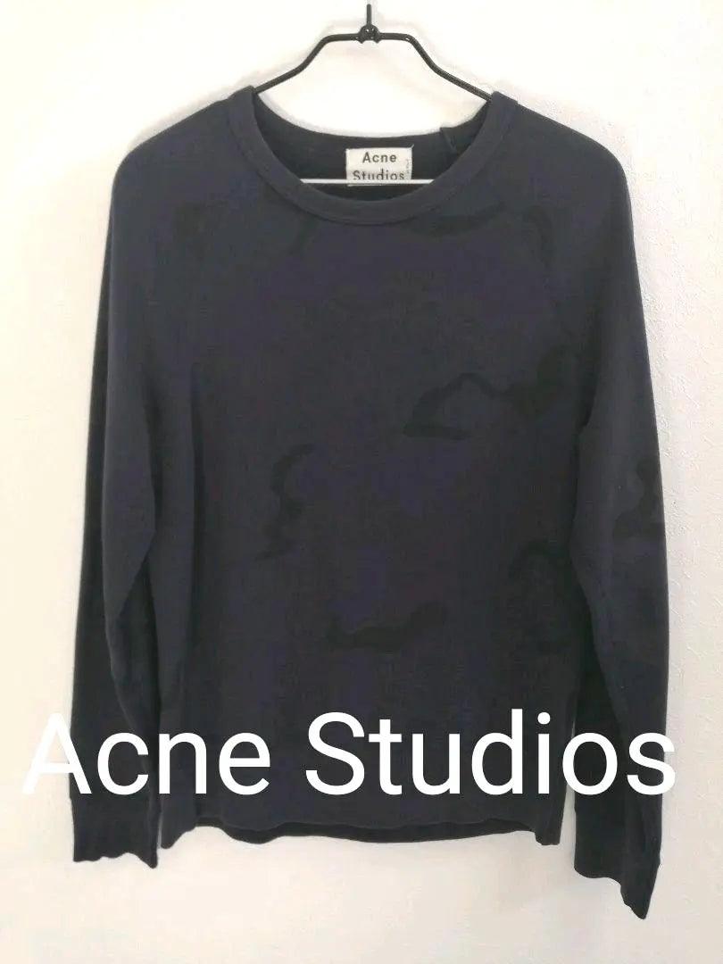 ACNE STUDIOS Sudadera Navy Duck | Acne Studios スウェット 紺 カモ